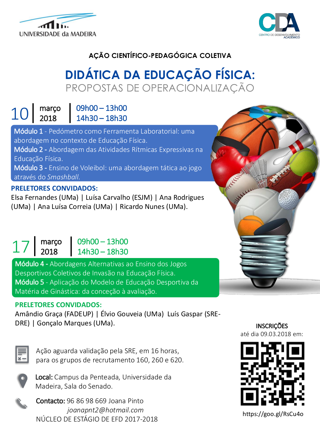 Mestrandos da UMa apresentam propostas para operacionalizar Didática da Educação Física